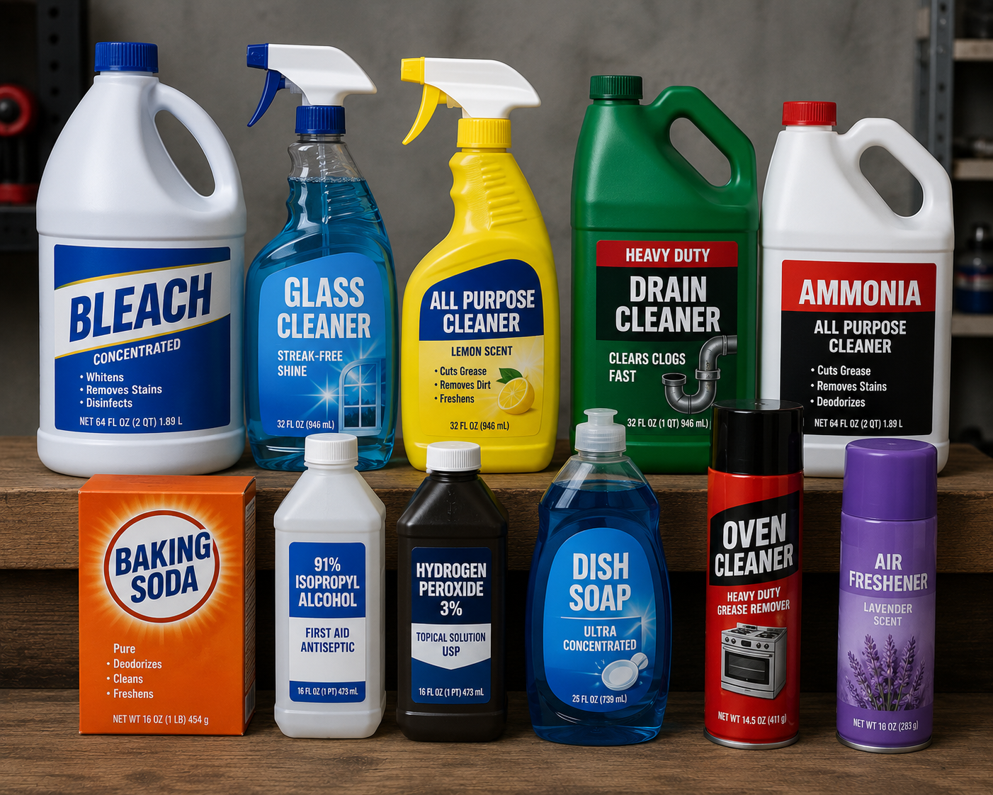 Household Chemicals Hazardous Material