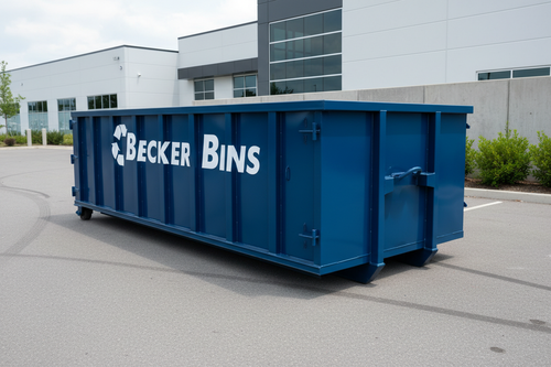 Dumpster with my logo 